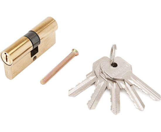 Цилиндровый механизм Стандарт BP (25x10x35 мм; 5 ключей; английский ключ) 11105 