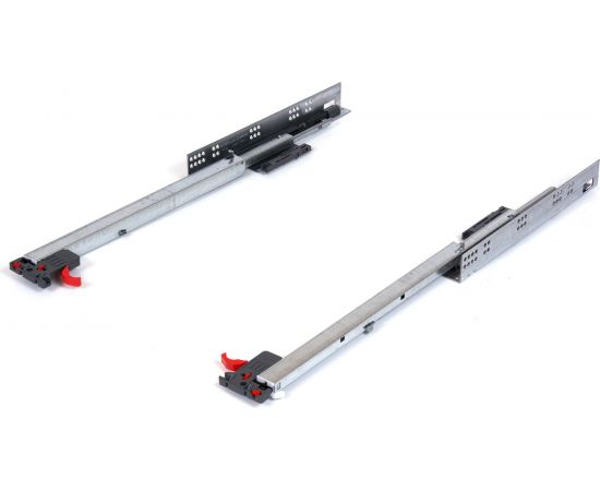 Направляющая полного выдвижения c доводчиком SAMET SMART SLIDE, PUSH OPEN 450 мм СТ-00001283 – изображение 2