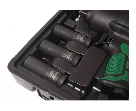 Ударный пневмогайковерт с регулировкой усилия ROCKFORCE набор головок RF-82549K4 – изображение 2