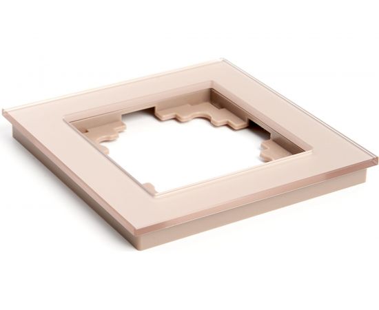 1-местная рамка STEKKER серия Катрин, GFR00-7001-02, шампань 39527 – изображение 2