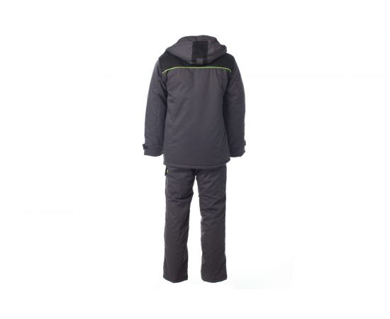 Зимний костюм СПРУТ Корвет куртка/брюки, темно-серый/черный/лимон, р. 52-54/104-108, рост 182-188, 115661 – изображение 2