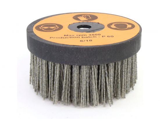 Щетка чашечная (140 мм; M14; P60; полимерный ворс) ОСБОРН 3-102 TAZ140TYM14P60 – изображение 2
