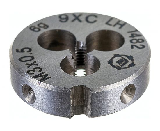 Плашка М 3 х0.5 9ХС левая ТМ Туламаш 113204 – изображение 2