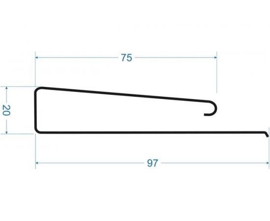 Наличник Docke Premium (75 мм; пломбир) PSNU-1044 – изображение 2