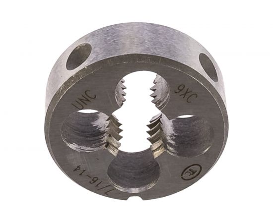 Плашка 7/16 дюйма (UNС 60, 9ХС) ТехноСталь t254022 – изображение 2
