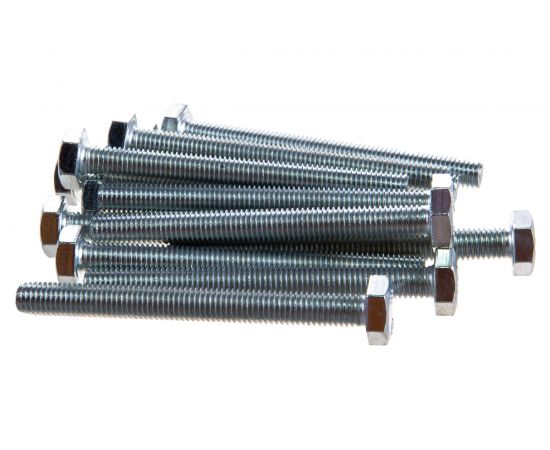 Болт с шестигранной головкой Метизный двор 10x100 DIN 933, 100 шт. 4607159065285 – изображение 2