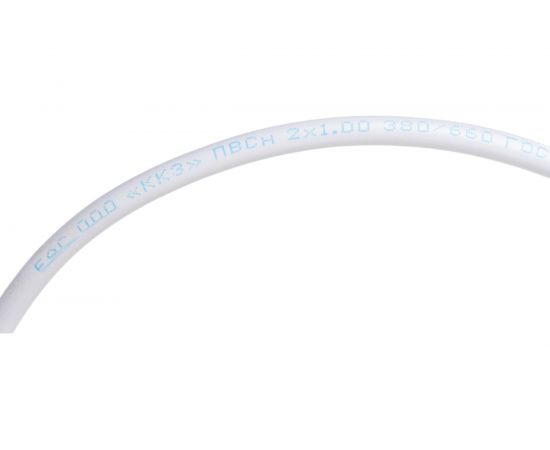 Провод ПВС REXANT 2x1,0 кв.мм белый 50 м ГОСТ 01-8032-50 – изображение 3