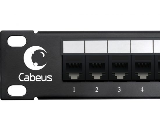 Патч-панель Cabeus 1U, 25 портов, RJ-11 6P4C, PL-25-TEL-Toolless – изображение 3