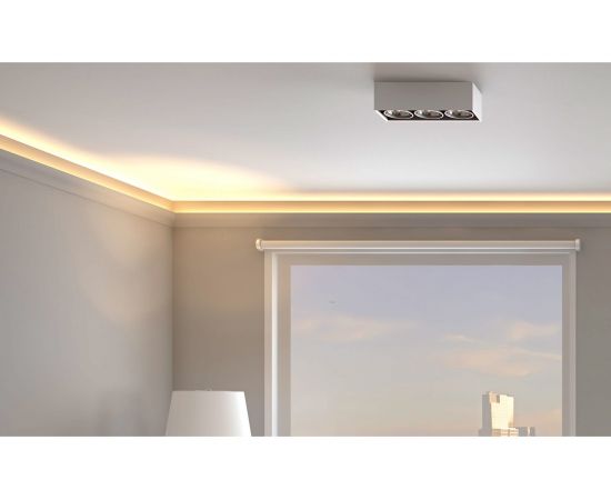 Карниз потолочный WALLSTYL (2000х32,5х50 мм) NMC IL3 – изображение 3