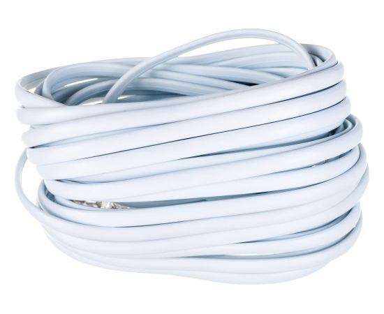 Телефонный шнур-удлинитель REXANT RJ-11, 6P-4C, 7 м, белый 18-3071 – изображение 3