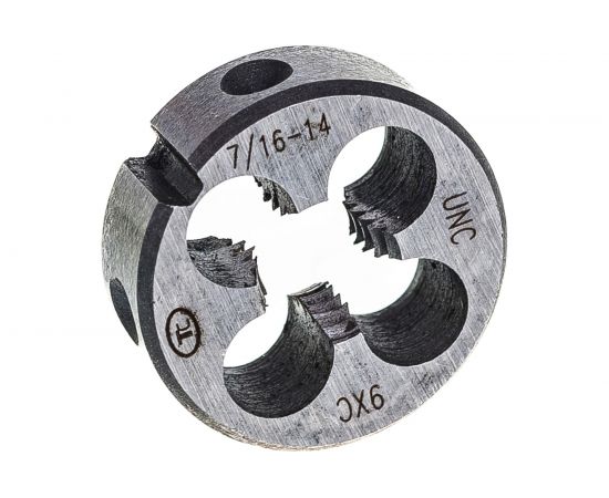 Плашка 7/16 дюйма (UNС 60, 9ХС) ТехноСталь t254022 – изображение 3