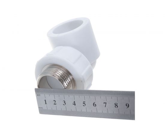 Угольник с наружной резьбой Политэк ПП 32x1 9410003201 – изображение 3