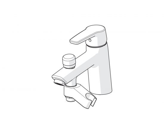 ORAS Cмеситель Saga New 3946F на борт ванны 00000053380 – изображение 3