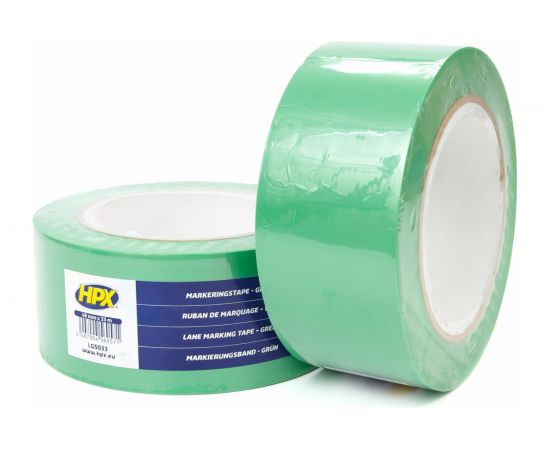 Маркировочная лента для пола HPX LG5033 48 мм х 33 м, зеленая 5407004560571 – изображение 3
