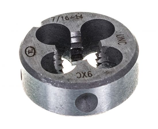 Плашка 7/16 дюйма (UNС 60, 9ХС) ТехноСталь t254022 – изображение 4
