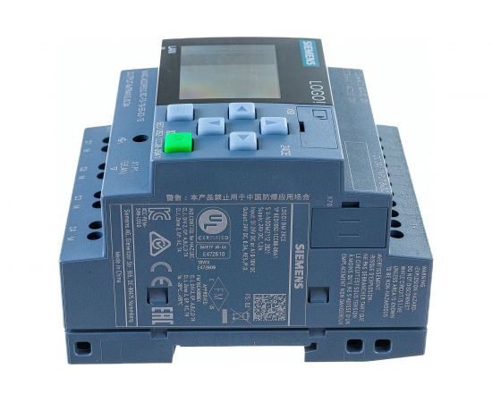Логический модуль Siemens LOGO! 24CE, с дисплеем В24, 8 DI 4AI 4 DQ 6ED10521CC080BA1 – изображение 4