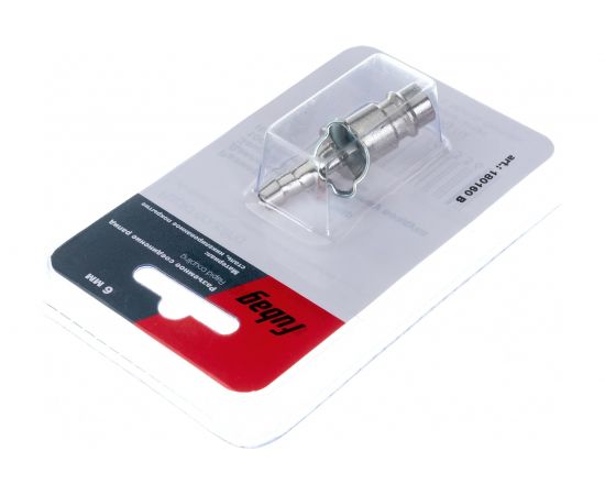 Соединение разъемное (рапид папа — елочка 6 мм, с обжимным кольцом 6х11 мм; блистер) FUBAG 180160 B – изображение 4
