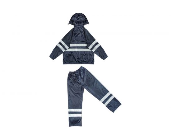 Влагозащитный костюм 2Hands повышенной видимости, синий, 2XL KP1HV – изображение 4