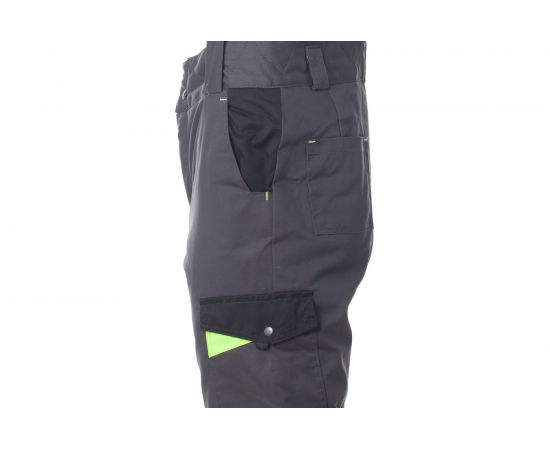 Зимний костюм СПРУТ Корвет куртка/брюки, темно-серый/черный/лимон, р. 52-54/104-108, рост 182-188, 115661 – изображение 4