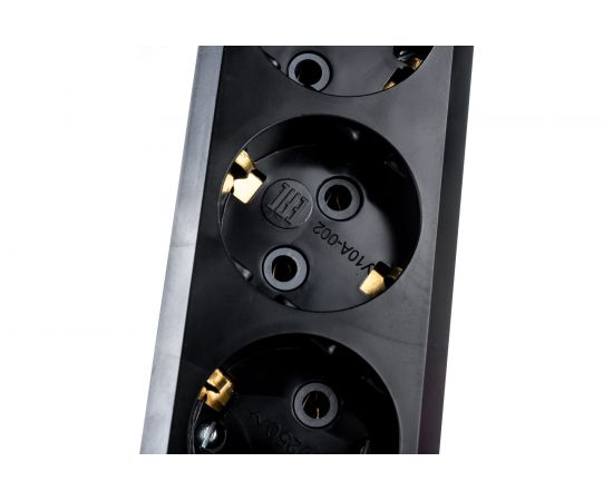 Бытовой удлинитель с заземлением Gigant ПВС 3х0,75 3500Вт 3 гнезда 5м с выключателем 80019 PEC-008 – изображение 5