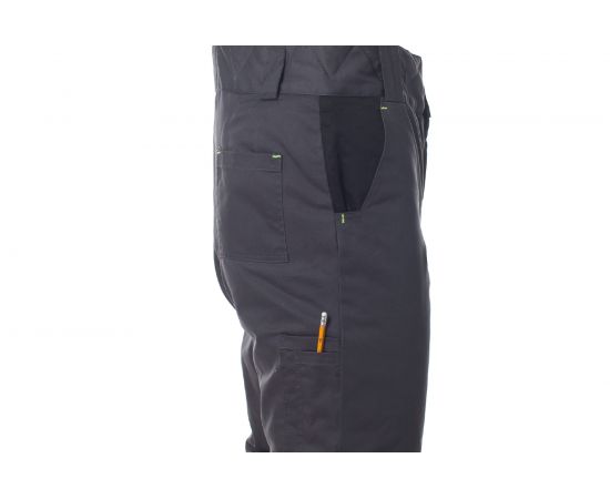 Зимний костюм СПРУТ Корвет куртка/брюки, темно-серый/черный/лимон, р. 52-54/104-108, рост 182-188, 115661 – изображение 5