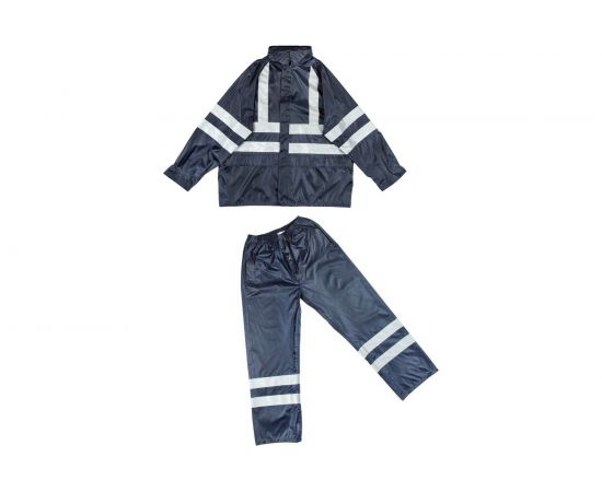 Влагозащитный костюм 2Hands повышенной видимости, синий, 2XL KP1HV – изображение 5