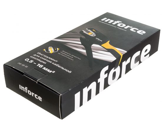 Инструмент для снятия кабельной изоляции Inforce 0,5-16 мм2 06-19-15 – изображение 6