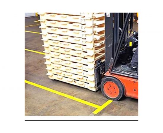 Маркировочная лента для пола HPX LG5033 48 мм х 33 м, зеленая 5407004560571 – изображение 6