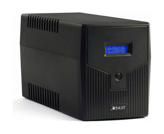 SKAT -UPS 1500/900 ИБП 220В 900Вт 2 АКБ 9Ач внутр. меандр. стабилизация напряжения 457 