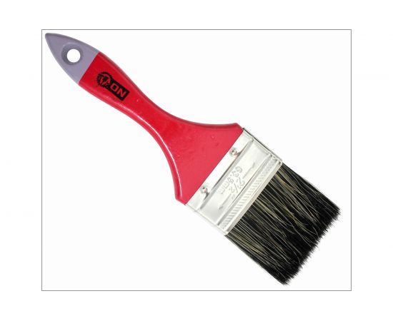Кисть ON малярная плоская "Микс" смеш. щетина 2,5" 63мм дер.ручка 02-01-925 