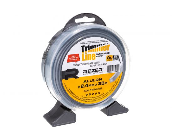 Леска ALULON (2.4 мм; 25 м; квадрат) Rezer 30620 
