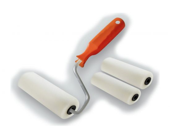 Валик DECOR 100 мм, d 15 мм, бюгель 6 мм, поролон запаска, ручка стандарт mini 556-1110 