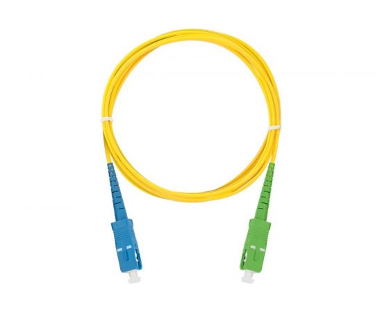 Переходной волоконно-оптический шнур NIKOMAX желтый, 2м NMF-PC1S2C2-SCU-SCA-002 