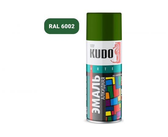 Универсальная эмаль KUDO зеленая листва 11589757 