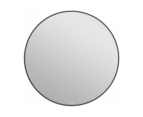 Зеркало Cersanit ECLIPSE smart 100x100 с подсветкой, круглое, черная рамка 64149 