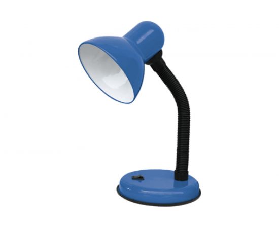 Настольный светильник под лампу IN HOME СНО-02С 60Вт E27 СИНИЙ 4690612012476 
