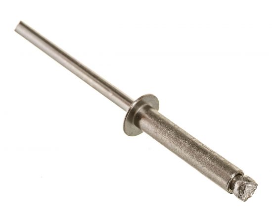 Вытяжная заклепка ZAMETAL 4x20 нержавеющ. сталь, DIN 7337, A2, уп. 500 шт. ZA519719 