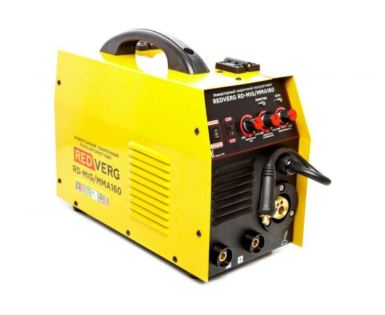 Сварочный бестрансформаторный аппарат REDVERG RD-MIG/MMA160 полуавтомат 6632722 