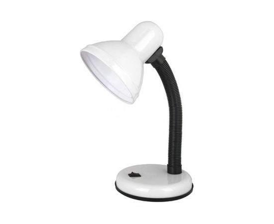 Настольный светильник, белый, 230V, 60W Ultraflash UF-301P С01 12367 