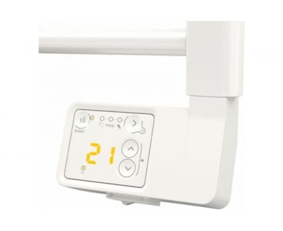 Электрический полотенцесушитель Atlantic Theola Digital WW 500W белый широкий 002391 – изображение 2