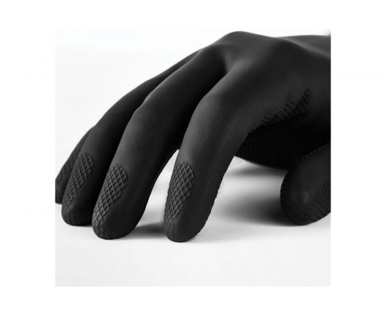 Ультратонкие перчатки MANIPULA КЩС-2, размер 9-9.5, черные L-U-032 605831 – изображение 2