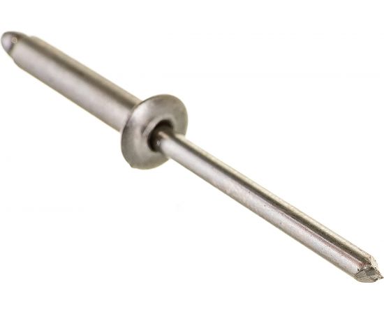 Вытяжная заклепка ZAMETAL 4x20 нержавеющ. сталь, DIN 7337, A2, уп. 500 шт. ZA519719 – изображение 2