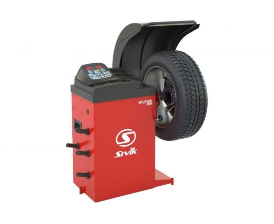 Sivik Станок для балансировки колес АТС Люкс СБМК-60 Л, Красный RAL3020, 2000000295329 – изображение 2