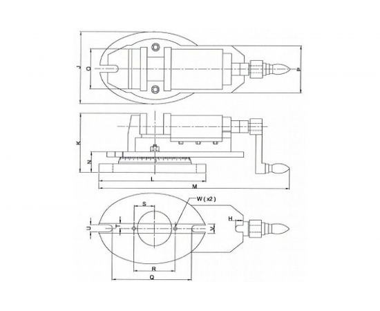 Станочные прецизионные тиски WILTON MMV/SP-100 WI11709EU 100х100 – изображение 2