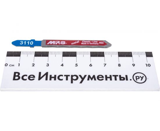 Пилки T118G (75х50х0.9 мм; 5 шт.) для листовой стали, цветных металлов MPS 3110 – изображение 2