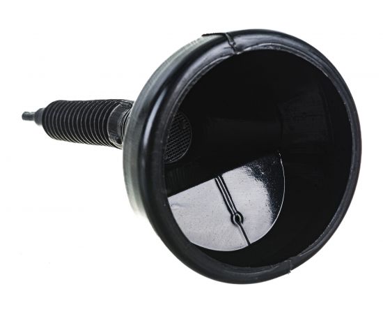 Гибкая воронка VOREL 2в1, черная, 135 мм 83000 – изображение 3