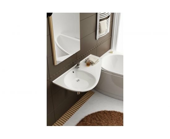 Умывальник Ravak AVOCADO правый, белый, с отверстием XJ1P1100000 00000018563 – изображение 3