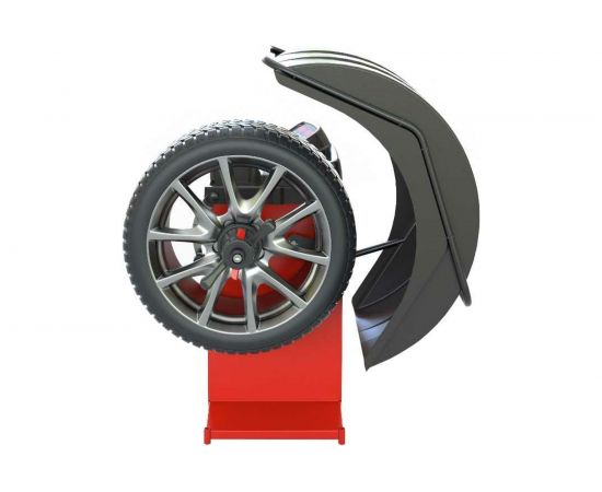 Sivik Станок для балансировки колес АТС Люкс СБМК-60 Л, Красный RAL3020, 2000000295329 – изображение 3