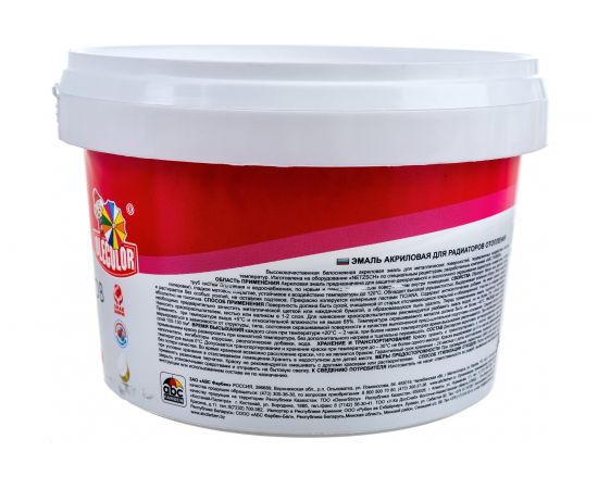 Акриловая эмаль для радиаторов отопления OLECOLOR 0.5 кг 4300006116 – изображение 3