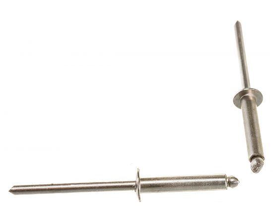 Вытяжная заклепка ZAMETAL 4x20 нержавеющ. сталь, DIN 7337, A2, уп. 500 шт. ZA519719 – изображение 3